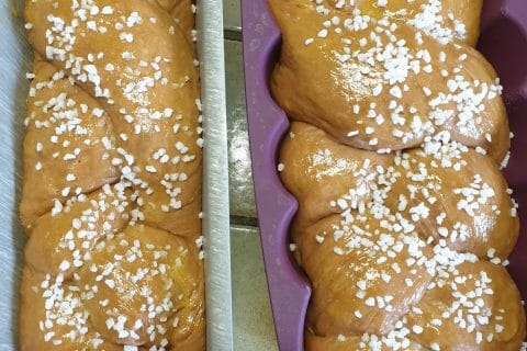 Cliquez pour zoomer ! Brioche tressée à la mie filante Thermomix par Anne-Lyse