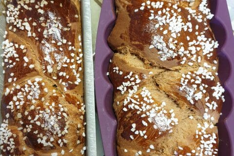 Cliquez pour zoomer ! Brioche tressée à la mie filante Thermomix par Anne-Lyse