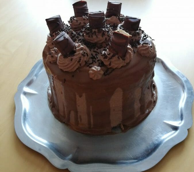 Cliquez pour zoomer ! Layer cake Kinder Bueno Thermomix par Guigou number one