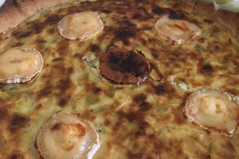 Cliquez pour zoomer ! Tarte aux poireaux au Thermomix