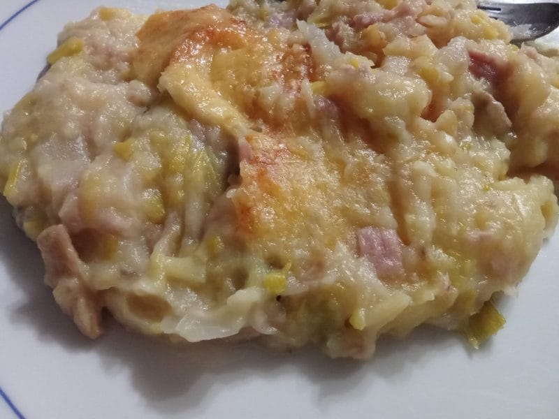 Cliquez pour zoomer ! Parmentier de poireaux Thermomix par aurelie_2461