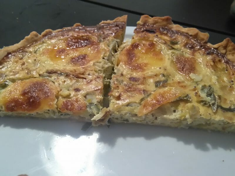 Cliquez pour zoomer ! Tarte aux poireaux Thermomix par celinerou