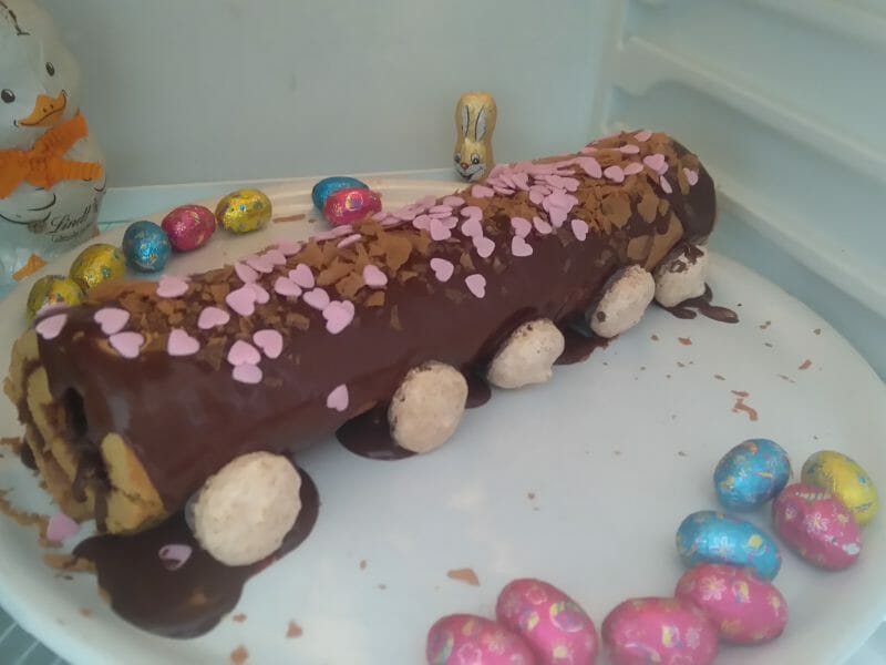 Cliquez pour zoomer ! Roulé au nutella Thermomix par celinerou