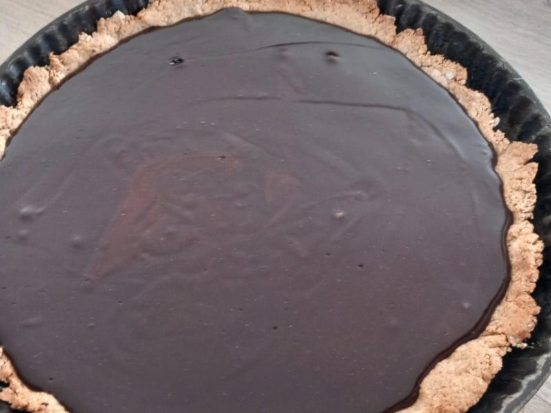 Cliquez pour zoomer ! Tarte tout chocolat Thermomix par mellyssa