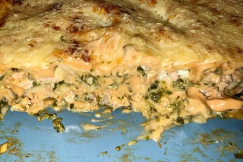 Cliquez pour zoomer ! Lasagnes au saumon et aux épinards Thermomix par kevin48