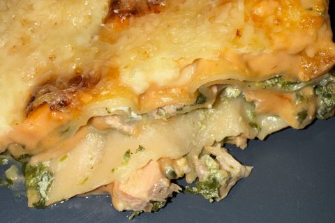 Cliquez pour zoomer ! Lasagnes au saumon et aux épinards Thermomix par kevin48