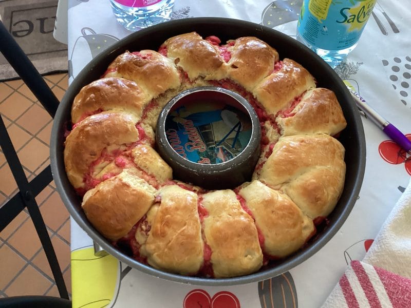 Cliquez pour zoomer ! Brioche aux pralines roses Thermomix par therese_70