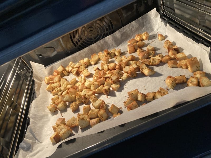 Cliquez pour zoomer ! Croutons à l’ail Thermomix par Denixa