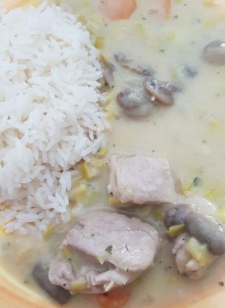 Cliquez pour zoomer ! Filet mignon façon blanquette Thermomix par sophie58