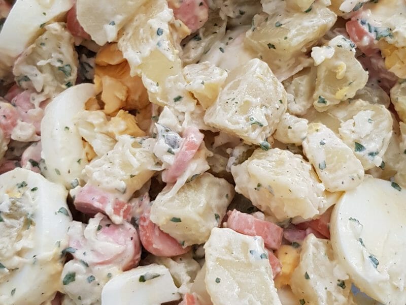 Cliquez pour zoomer ! Salade strasbourgeoise Thermomix par sophie58