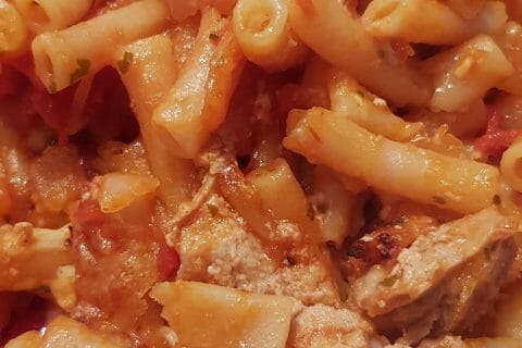 Cliquez pour zoomer ! Macaronis au thon au Thermomix