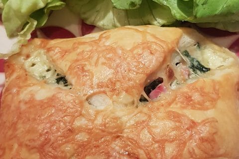 Cliquez pour zoomer ! Paniers feuilletés épinards et jambon au Thermomix