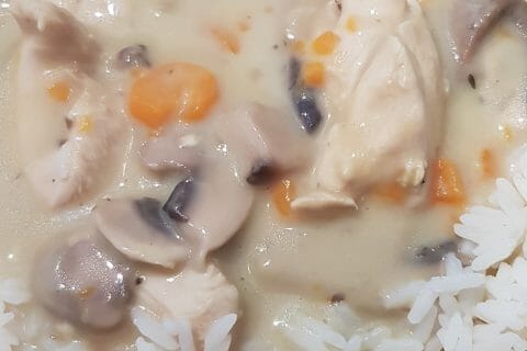 Cliquez pour zoomer ! Blanquette de poulet au Thermomix