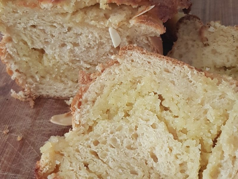 Cliquez pour zoomer ! Brioche à la crème d’amande Thermomix par sophie58