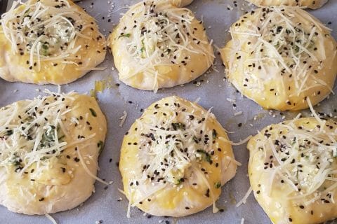 Cliquez pour zoomer ! Poğaça – Petits pains Turcs à la Feta au Thermomix