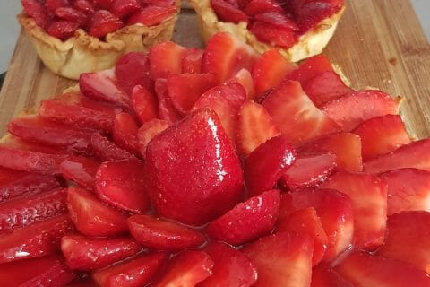 Cliquez pour zoomer ! Tarte aux fraises au Thermomix