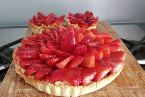 Cliquez pour zoomer ! Tarte aux fraises au Thermomix