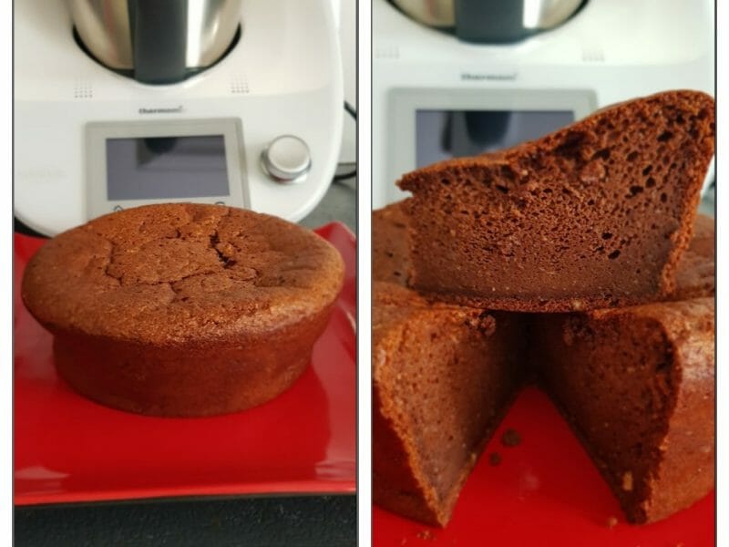 Cliquez pour zoomer ! Gâteau Bellevue Thermomix par sophie58