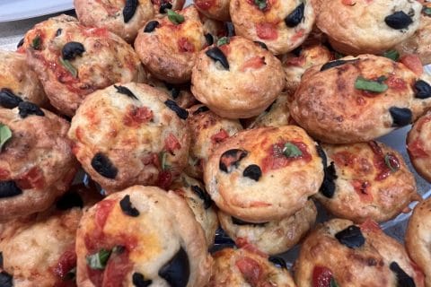 Cliquez pour zoomer ! Muffins salés façon pizza Thermomix par chris4