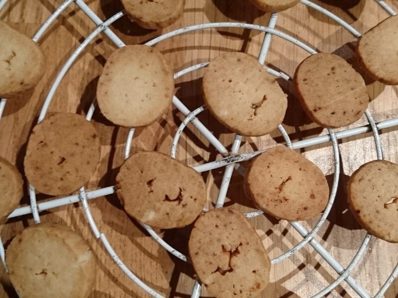 Cliquez pour zoomer ! Biscuits apéritif crème et oignon Thermomix par Delph44250