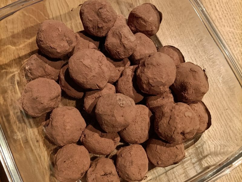 Cliquez pour zoomer ! Truffes au chocolat Thermomix par Delph44250