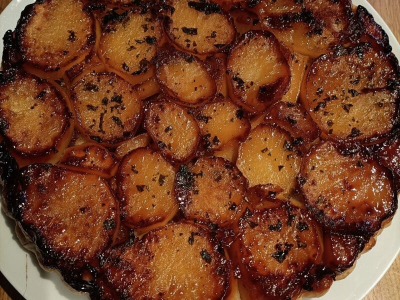 Cliquez pour zoomer ! Tatin surprise de pommes de terre Thermomix par Delph44250