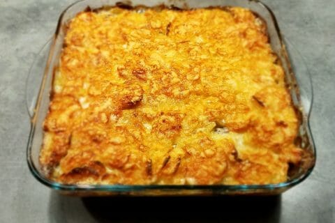 Cliquez pour zoomer ! Gratin dauphinois au confit de canard au Thermomix