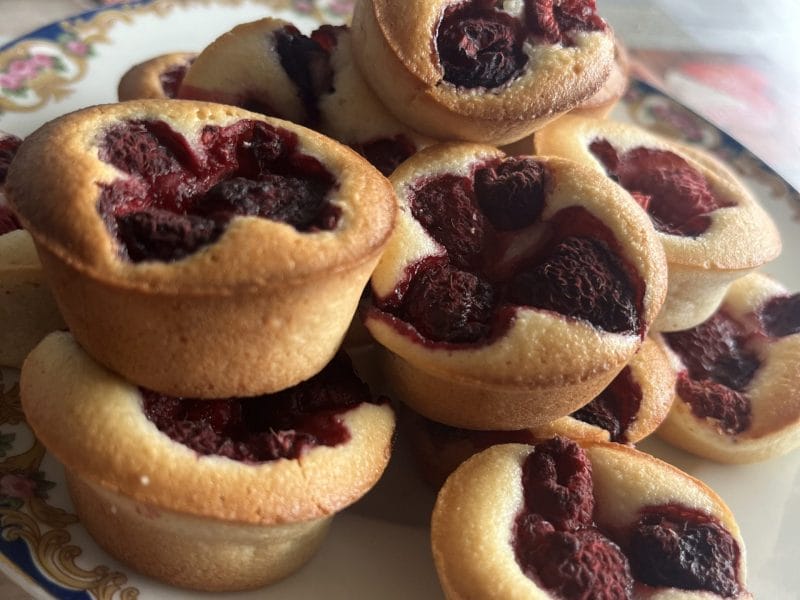 Cliquez pour zoomer ! Visitandines aux framboises Thermomix par Julienna