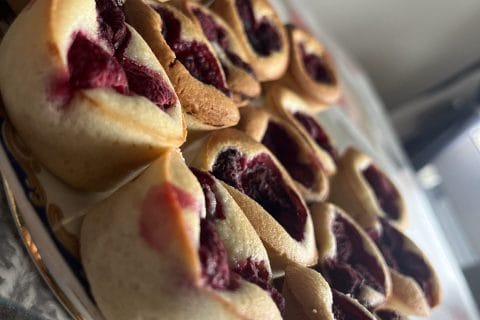 Cliquez pour zoomer ! Visitandines aux framboises Thermomix par Julienna