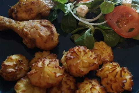 Cliquez pour zoomer ! Pommes duchesse au Thermomix