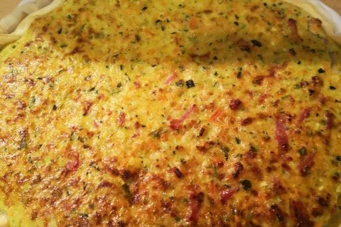 Cliquez pour zoomer ! Tarte courgettes et carottes au Thermomix
