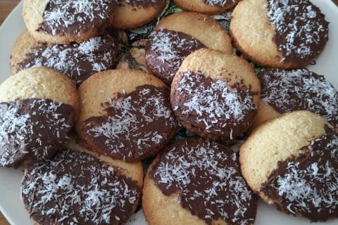 Cliquez pour zoomer ! Sablés coco au Thermomix