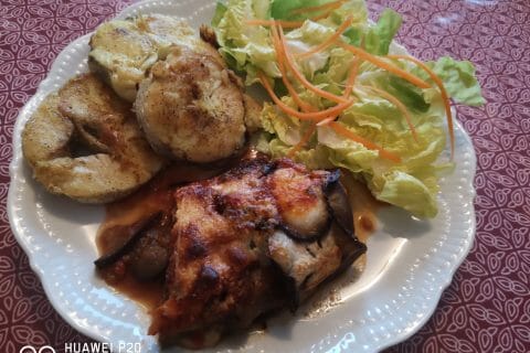 Cliquez pour zoomer ! Aubergines à la parmesane au Thermomix