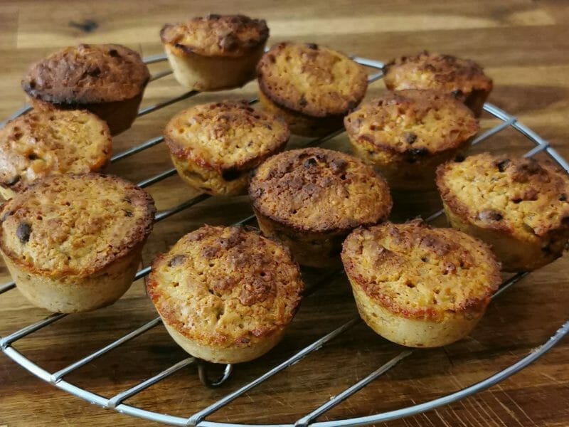Cliquez pour zoomer ! Muffins au son d’avoine et aux pépites de chocolat Thermomix par Maii_1