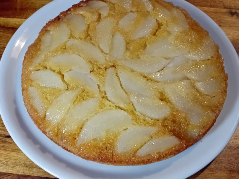 Cliquez pour zoomer ! Gâteau renversé aux poires Thermomix par Maii_1