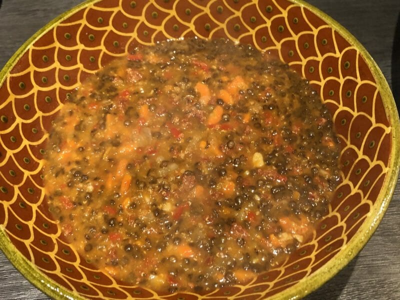 Cliquez pour zoomer ! Soupe de lentilles au chorizo Thermomix par lulubelle