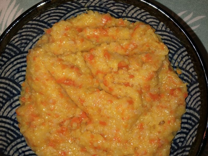Cliquez pour zoomer ! Risotto aux carottes et parmesan Thermomix par lulubelle