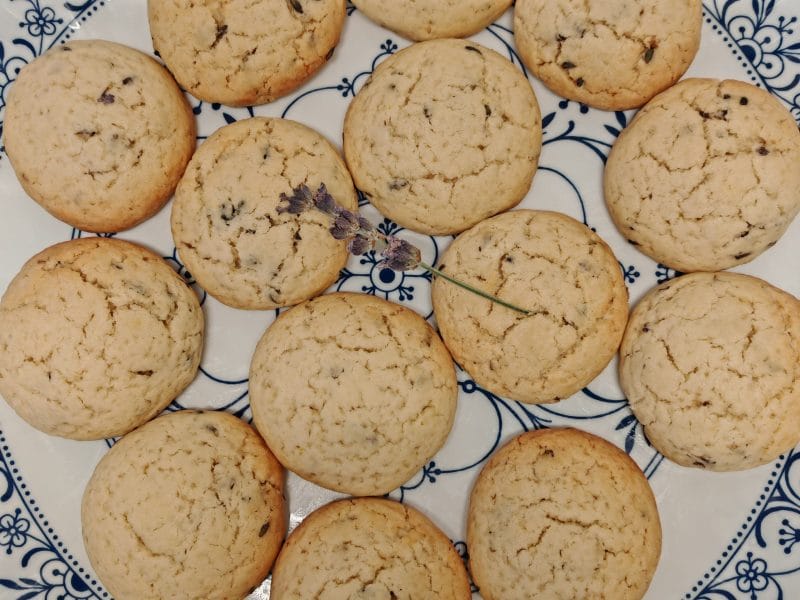 Cliquez pour zoomer ! Cookies à la lavande Thermomix par cleminthecountry