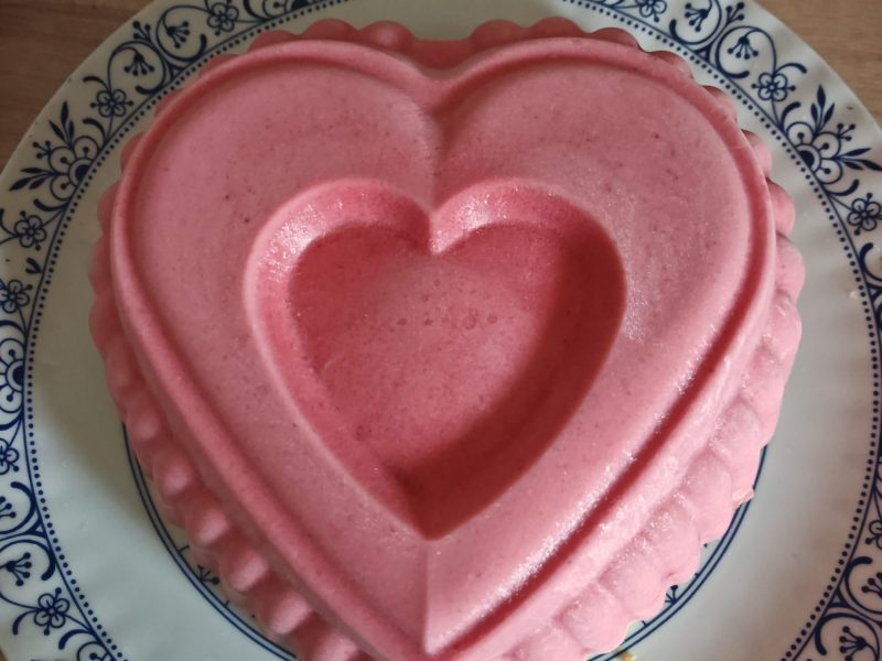 Cliquez pour zoomer ! Bavarois aux framboises Thermomix par cleminthecountry