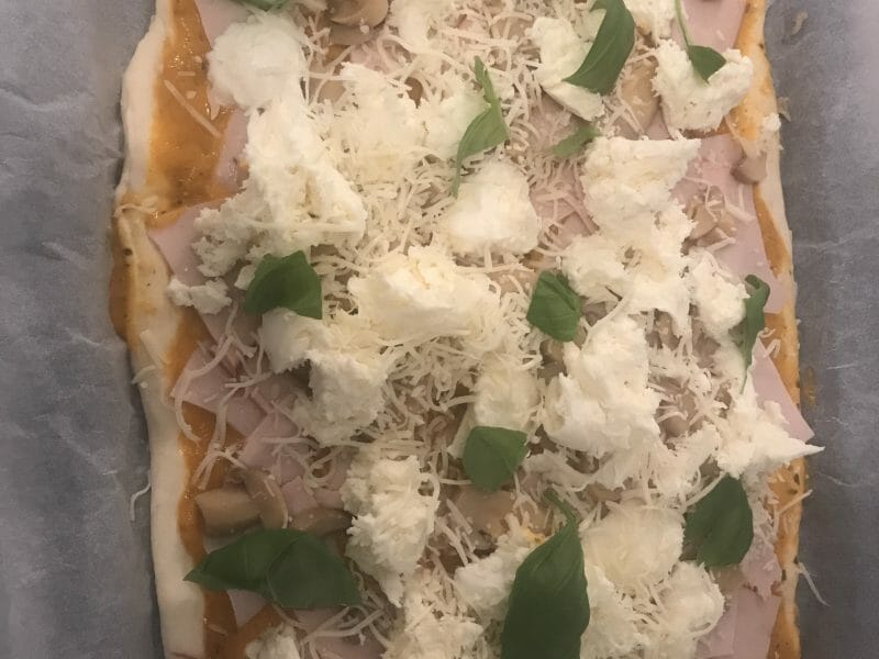 Cliquez pour zoomer ! Pizza Reine Thermomix par Mariie_1