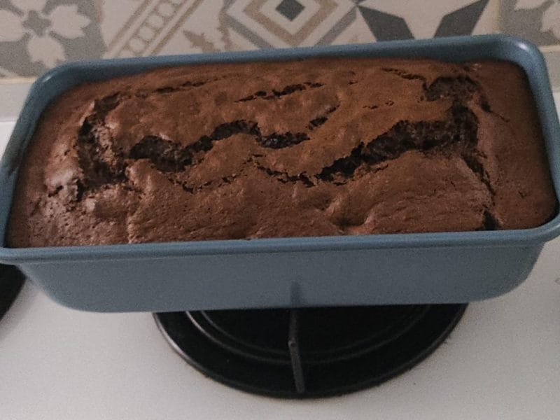 Cliquez pour zoomer ! Cake fondant choco-rhum Thermomix par bichon83210