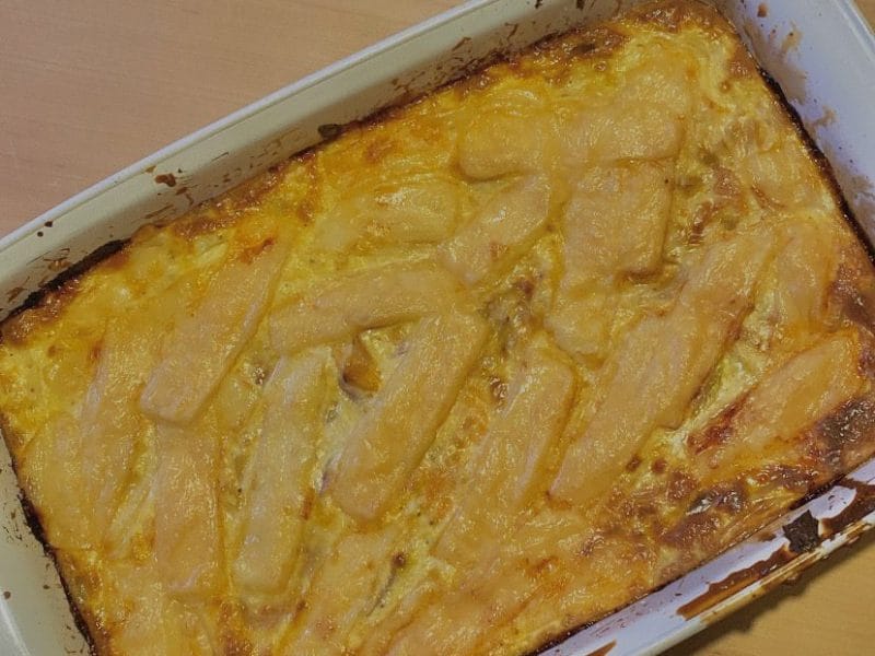 Cliquez pour zoomer ! Flan poireaux, saumon fumé et mozzarella Thermomix par zoe1111