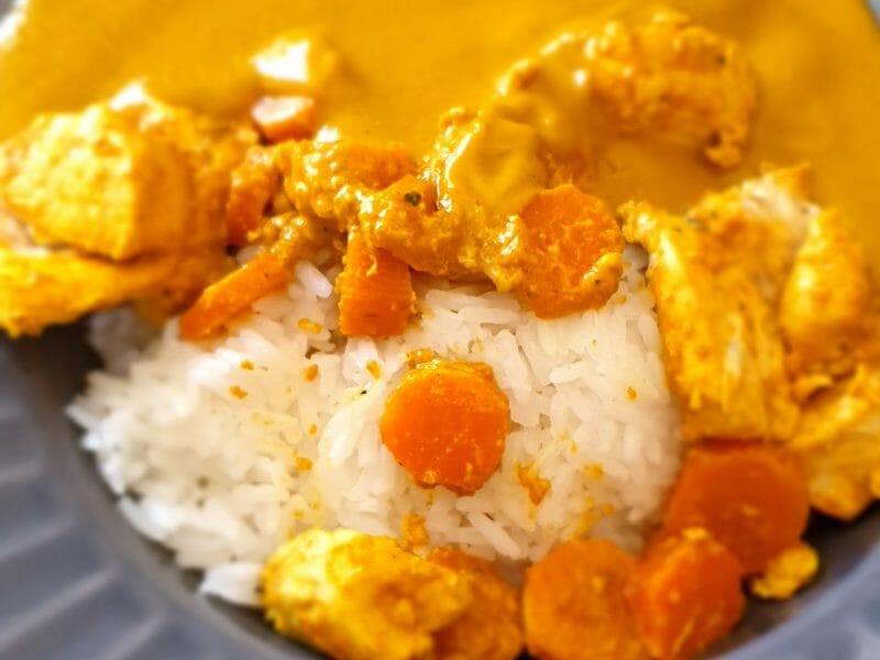 Cliquez pour zoomer ! Poulet coco aux 3 épices Thermomix par Laetitia_23