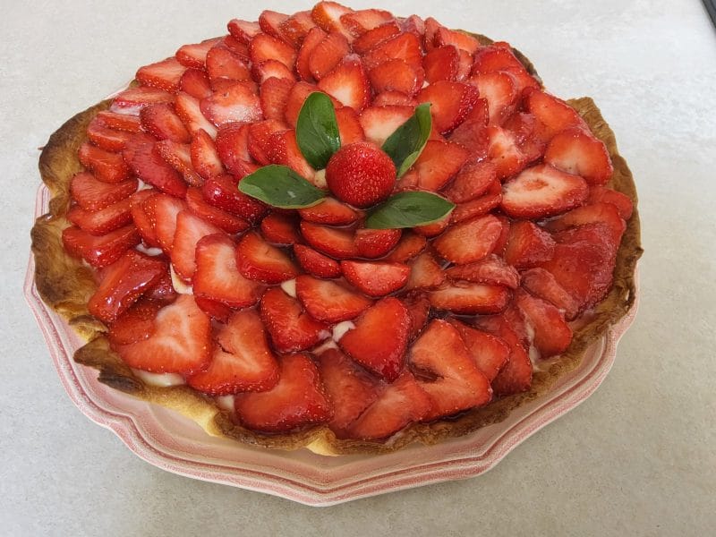 Cliquez pour zoomer ! Tarte aux fraises Thermomix par Yolanda