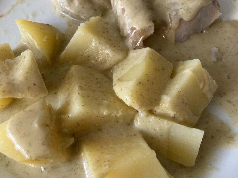 Cliquez pour zoomer ! Filet de cabillaud et sa sauce persillée Thermomix par amandinetaxi