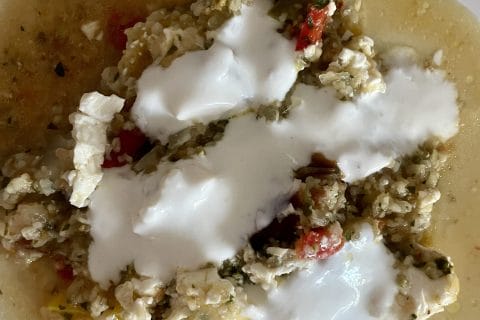 Cliquez pour zoomer ! Gratin de boulgour à l’orientale Thermomix par everaa