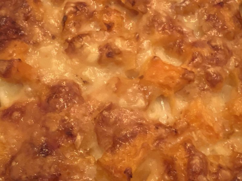 Cliquez pour zoomer ! Gratin de potiron et patate douce au comté Thermomix par everaa