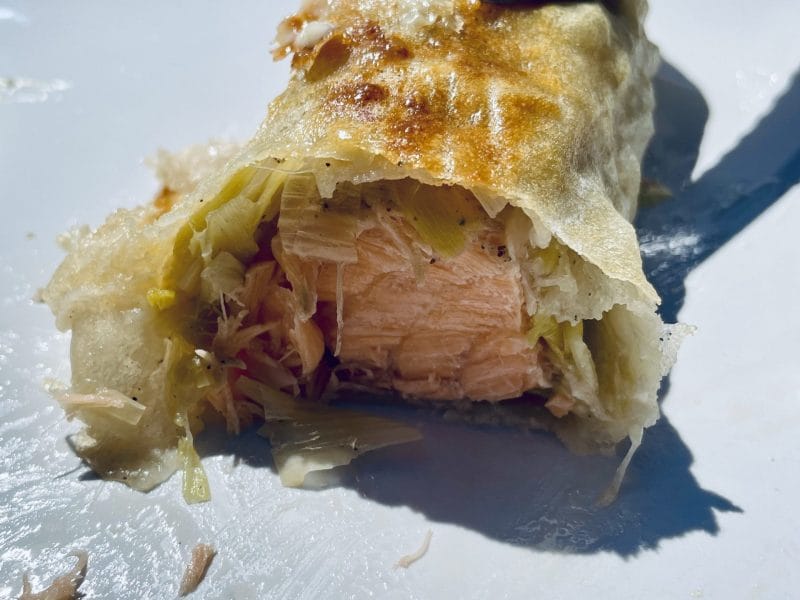 Cliquez pour zoomer ! Brick de saumon et poireaux Thermomix par everaa