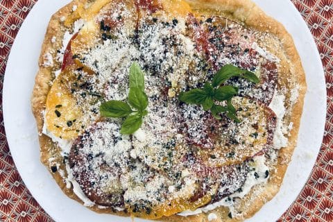 Cliquez pour zoomer ! Tarte feuilletée fromage frais et tomates Thermomix par everaa