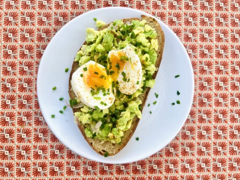Cliquez pour zoomer ! Tartine avocat et oeuf mollet Thermomix par everaa